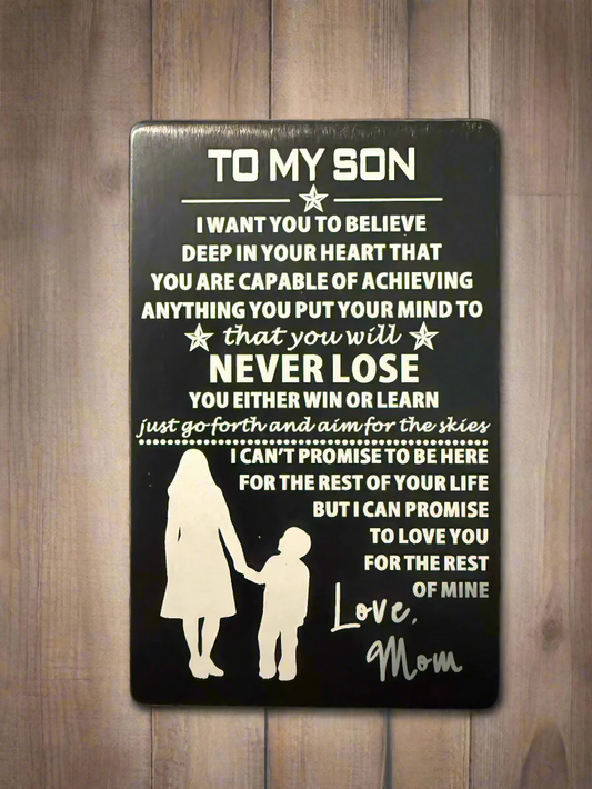 Anodized Metal Keepsakes