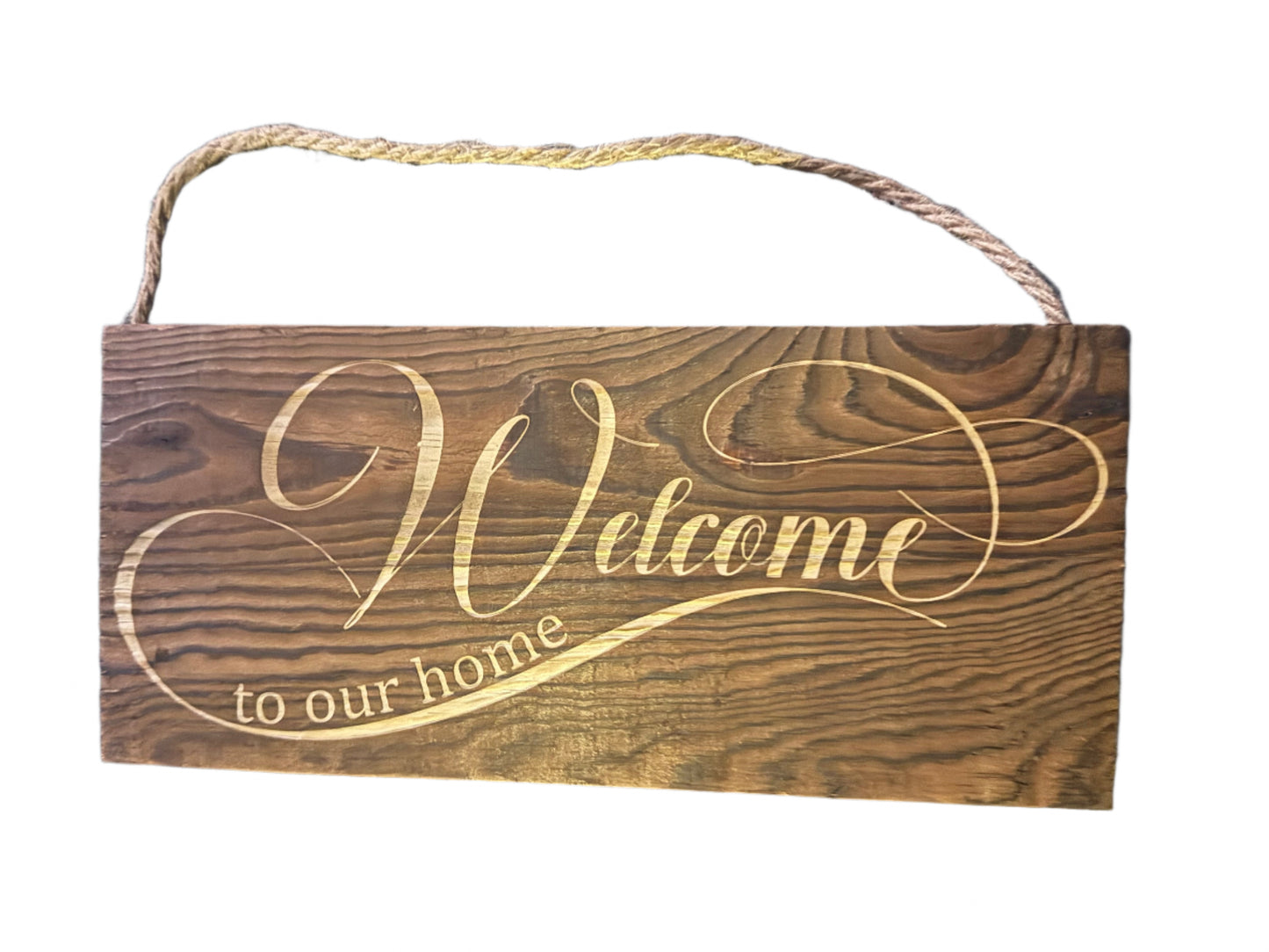 Laser Engraved Hanging Wall Signs