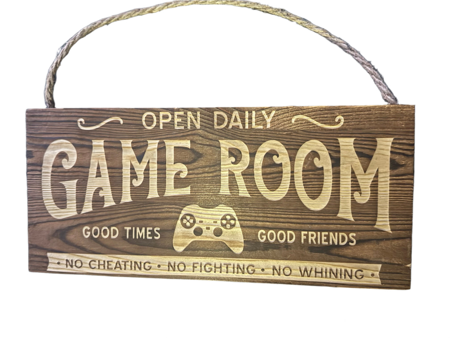 Laser Engraved Hanging Wall Signs