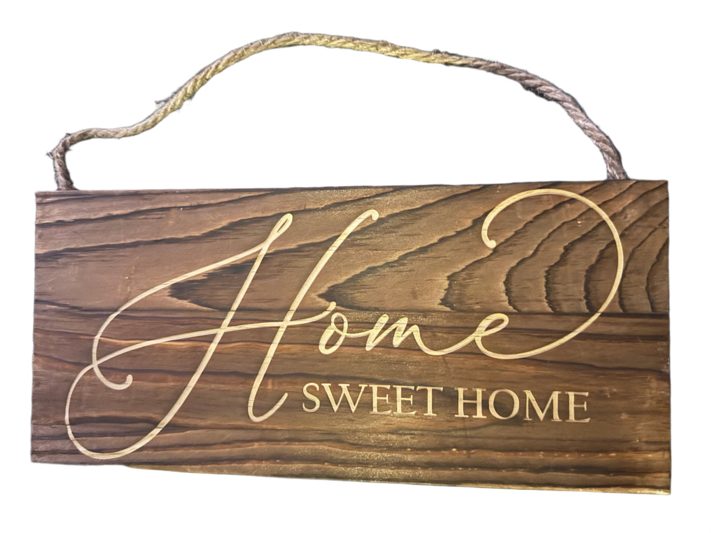Laser Engraved Hanging Wall Signs