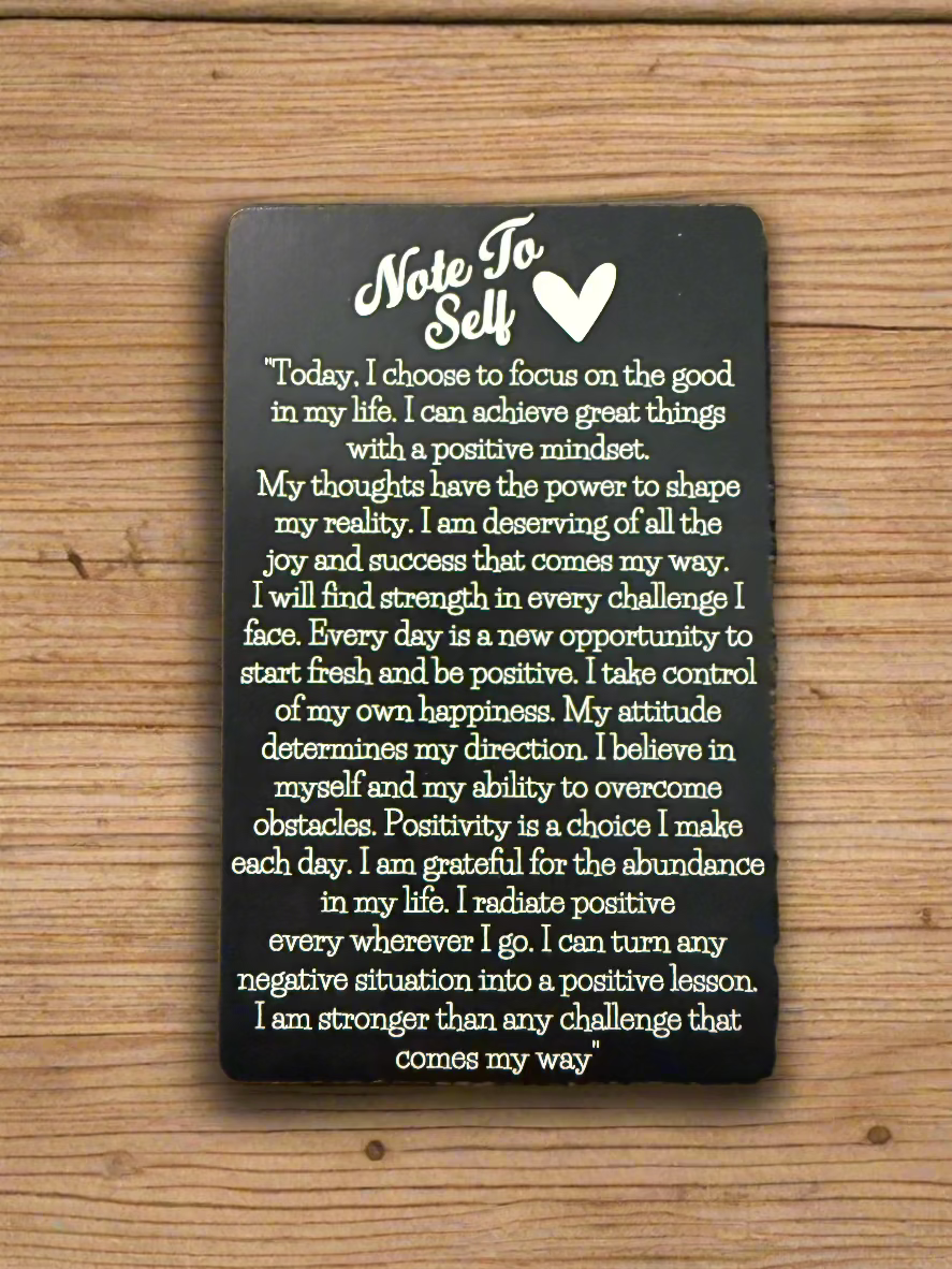 Anodized Metal Keepsakes